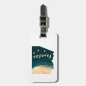 Arizona ist Paradies Gepäckanhänger (Vorderseite vertikal)