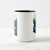 Arizona ist Paradies Zweifarbige Tasse (Mittel)