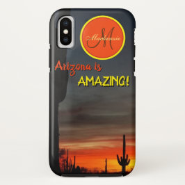 "Arizona ist Phantastisch!" Desert Sunset Cacti Mo Case-Mate iPhone Hülle