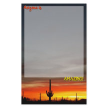"Arizona ist Phantastisch!" Sunset Sonoran Desert
