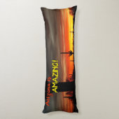 "Arizona ist Phantastisch!" Sunset Sonoran Desert Seitenschläferkissen (Rückseite (Vertikal))