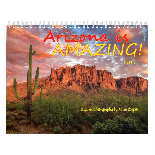 Arizona ist Phantastischer Teil2 Landschaftliche F Kalender (Titelbild)