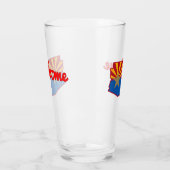 Arizona ist Zuhause Glas (Links)