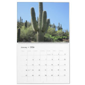 Arizona-Kaktus-Kalender Kalender (Jan 2026)
