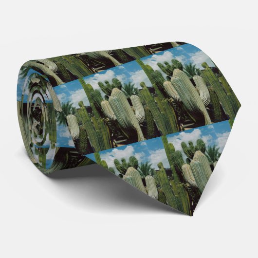 Arizona-Kaktus Krawatte (Gerollt)