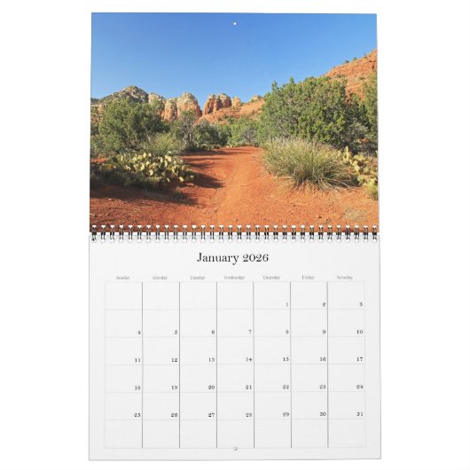 Arizona Kalender (Jan 2026)