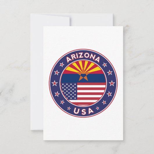 Arizona Karte (Vorderseite)