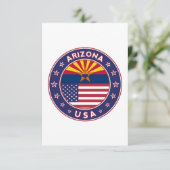 Arizona Karte (Stehend Vorderseite)