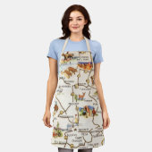 Arizona-Karte Apron Schürze (Getragen)