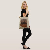 Arizona Karte Landschaft Grand Canyon Tasche (Am Model)