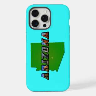 Arizona Karte und Bildtext iPhone Hülle