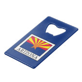 Arizona Kreditkartenflaschenöffner (Vorderseite Schrägansicht)