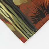 Arizona Kunstvoll wandern Vintag Fleecedecke (Ecke)