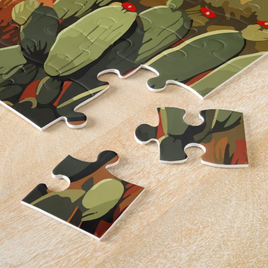 Arizona Kunstvoll wandern Vintag Puzzle (Seite)