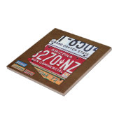 Arizona-Lizenz-Platten-Karten-Keramik-Fliese V2 Fliese (Seite)