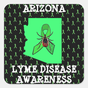 Arizona Lyme Disease Awareness StickerS