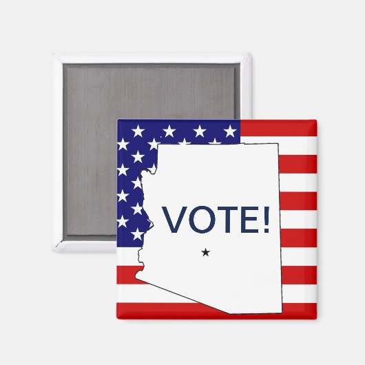 Arizona Magnet (Vorderseite/Rückseite)