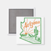 Arizona Magnet (Vorderseite/Rückseite)