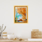 "Arizona Map" Poster (Küche)