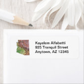 Arizona Map Rücksendeadresse (Insitu)