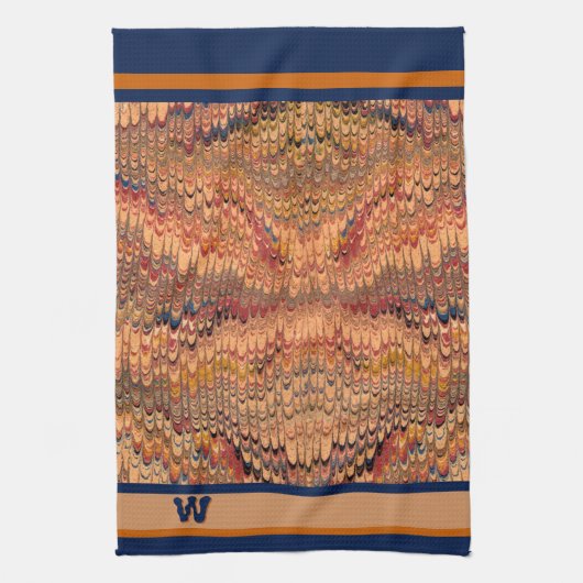 Arizona Marbled (Monogram Guest Towel) Handtuch (Vertikal)