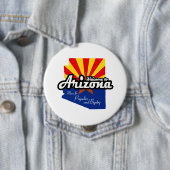 Arizona - "Mekka für Vorurteil und Fanatismus " Button (Beispiel)