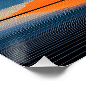 Arizona, Minimalistischer Stil Poster (Ecke)