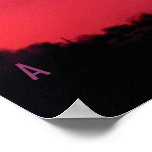 Arizona Monsoon Poster (Ecke)