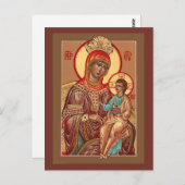 Arizona Mutter Gottes Gebetskarte Postkarte (Vorne/Hinten)