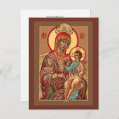 Arizona Mutter Gottes Gebetskarte Postkarte (Vorne/Hinten)