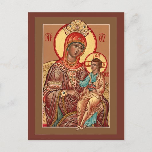 Arizona Mutter Gottes Gebetskarte Postkarte (Vorderseite)