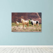 Arizona, Navajo Indian Reservation, Chinle, Leinwanddruck (Insitu (Holzboden))