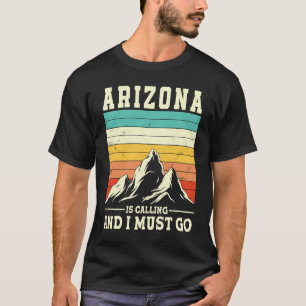 Arizona nennt den US Phoenix Grand Canyon Staat T-Shirt