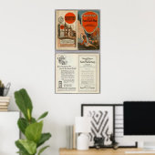 Arizona, New Mexico Auto Trails Poster (Heimbüro)