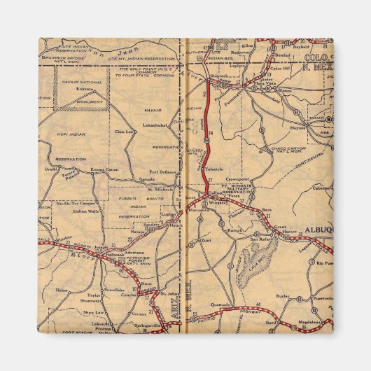 Arizona, New Mexico Magnet (Vorne)