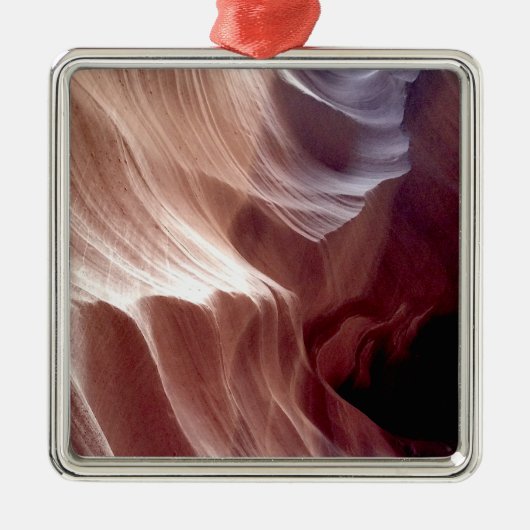 ARIZONA - Obere Antelope Canyon D - Roter Felsen Silbernes Ornament (Vorne)