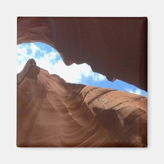 ARIZONA - Oberer Antelope Canyon B - Roter Felsen Magnet (Vorne)