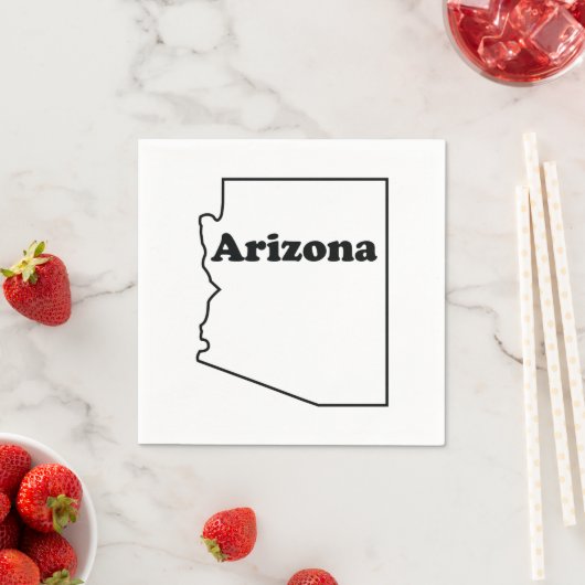 Arizona Paper Napkin Serviette (Beispiel)