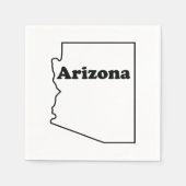 Arizona Paper Napkin Serviette (Vorderseite)