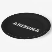 Arizona Pappteller (Schrägansicht)