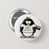 Arizona-Pinguin Button (Vorne & Hinten)