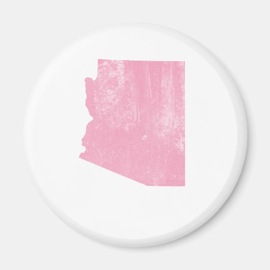 Arizona Pink Vintag Grunge Magnet (Vorne)