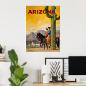 Arizona Plakat (Heimbüro)