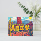 Arizona Postcard Postkarte (Stehend Vorderseite)