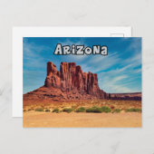 Arizona Postkarte (Vorne/Hinten)