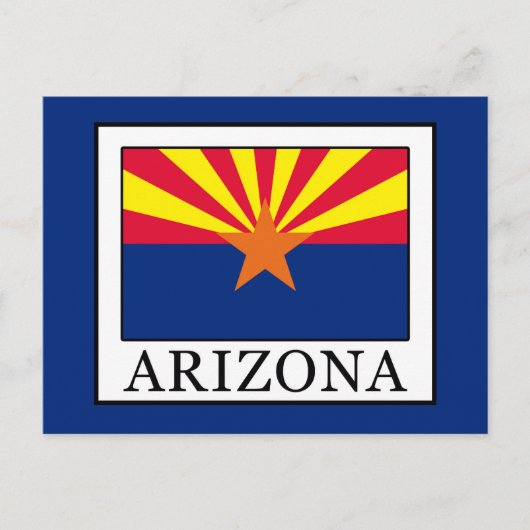 Arizona Postkarte (Vorderseite)