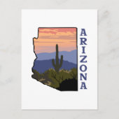 Arizona Postkarte (Vorderseite)
