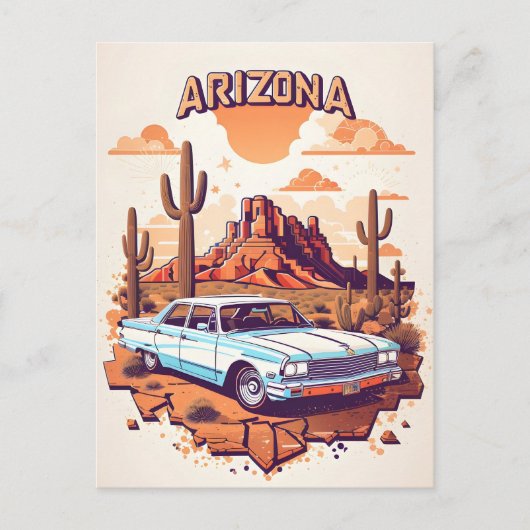 Arizona Postkarte (Vorderseite)