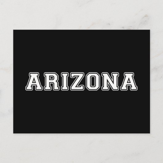 Arizona Postkarte (Vorderseite)