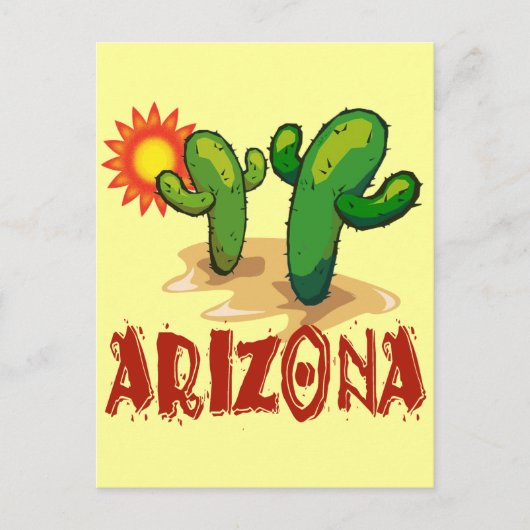 ARIZONA POSTKARTE (Vorderseite)